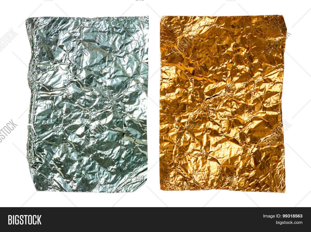 Кусочки фольги