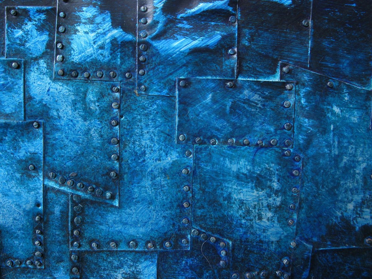 Синий металл текстура