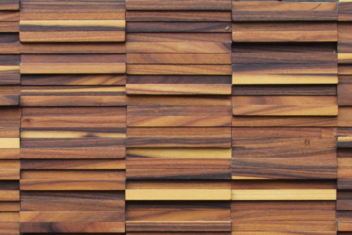 Панели из переработанной древесины