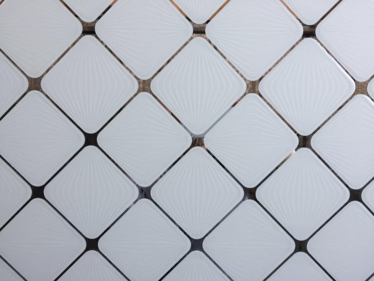 Интерьерное стекло SD-1778 Фуджи белый