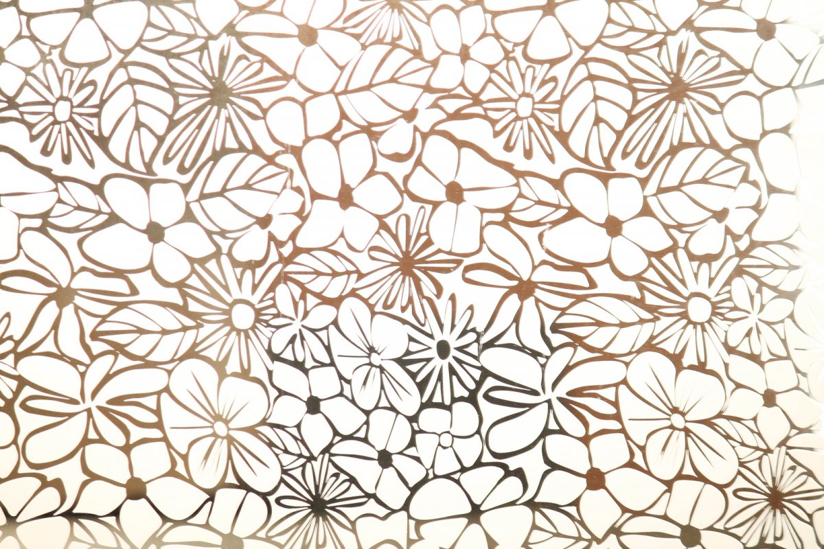 SMC 014 ромашки серебро зеркало