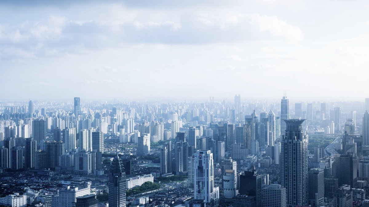 Небоскреб вид сверху