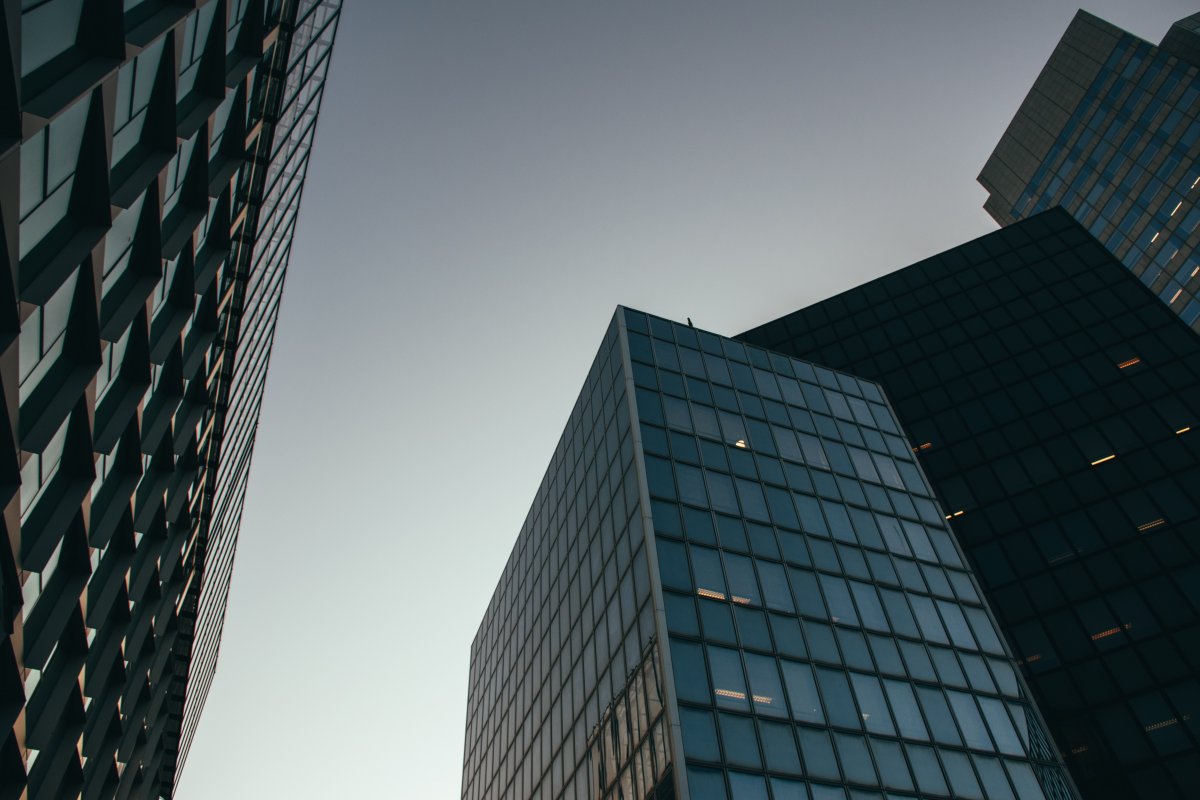 Нью-Йорк небоскребы снизу