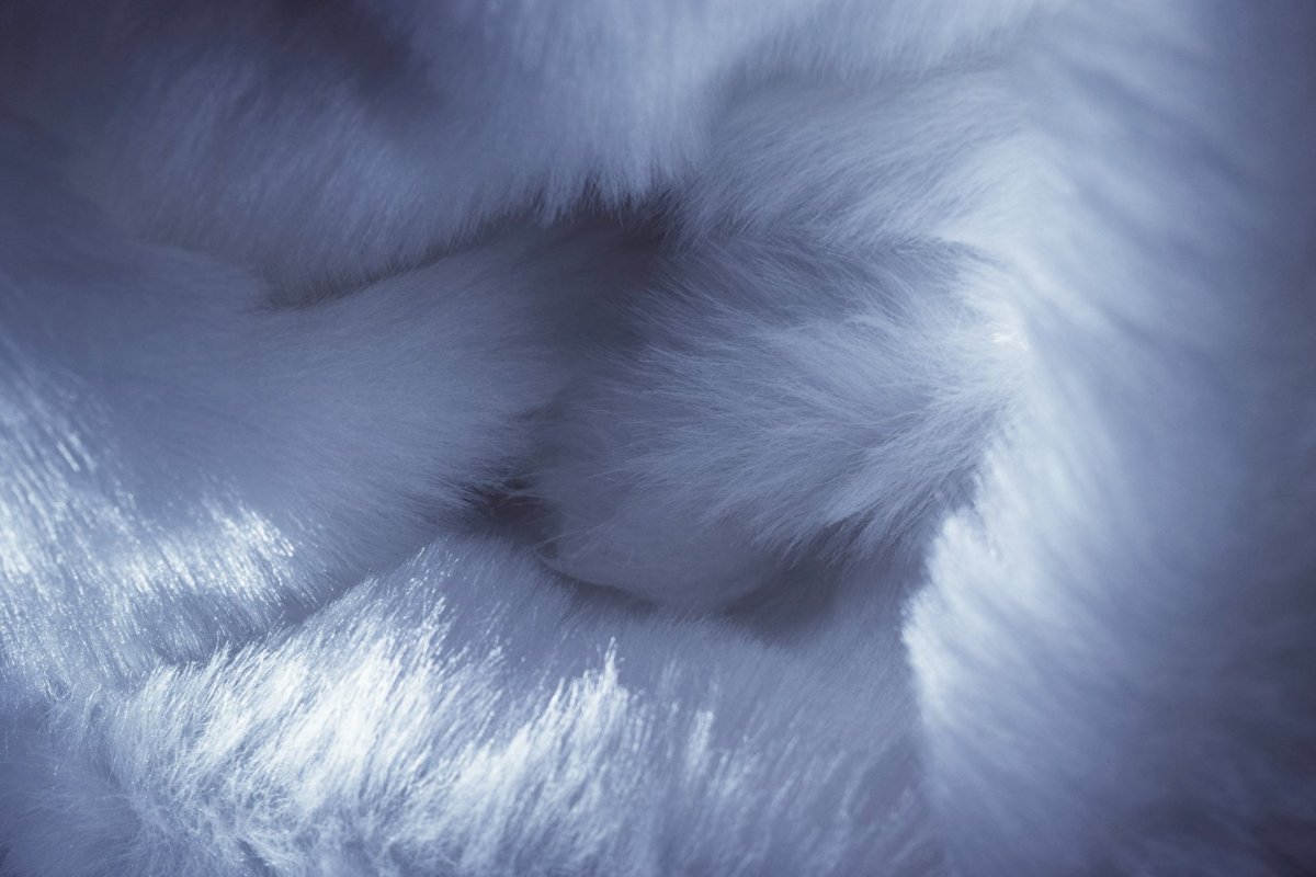 Белый мех фон