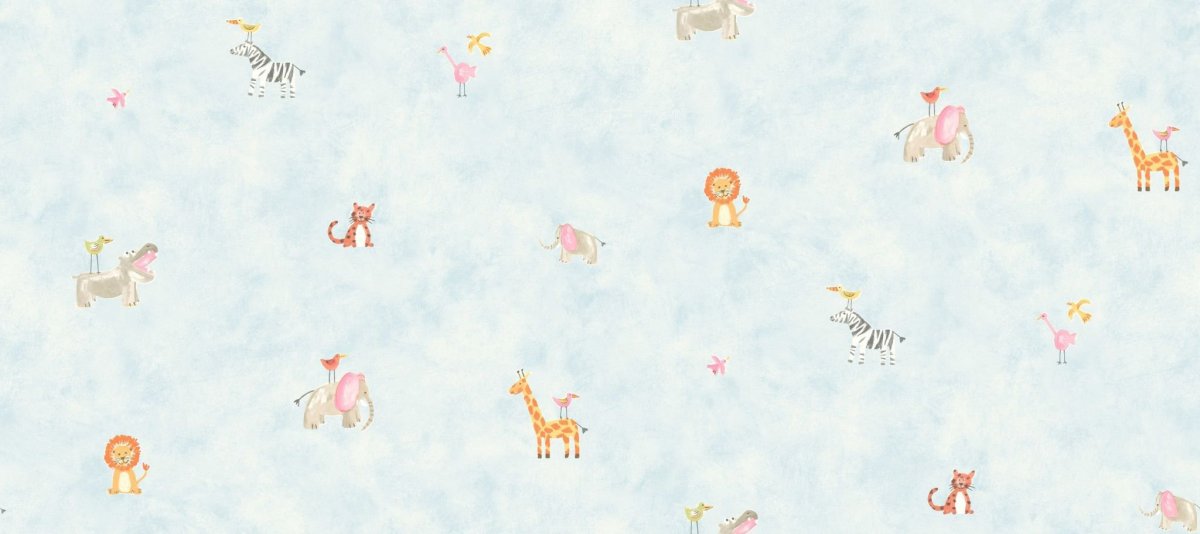 Бесшовные обои в детскую