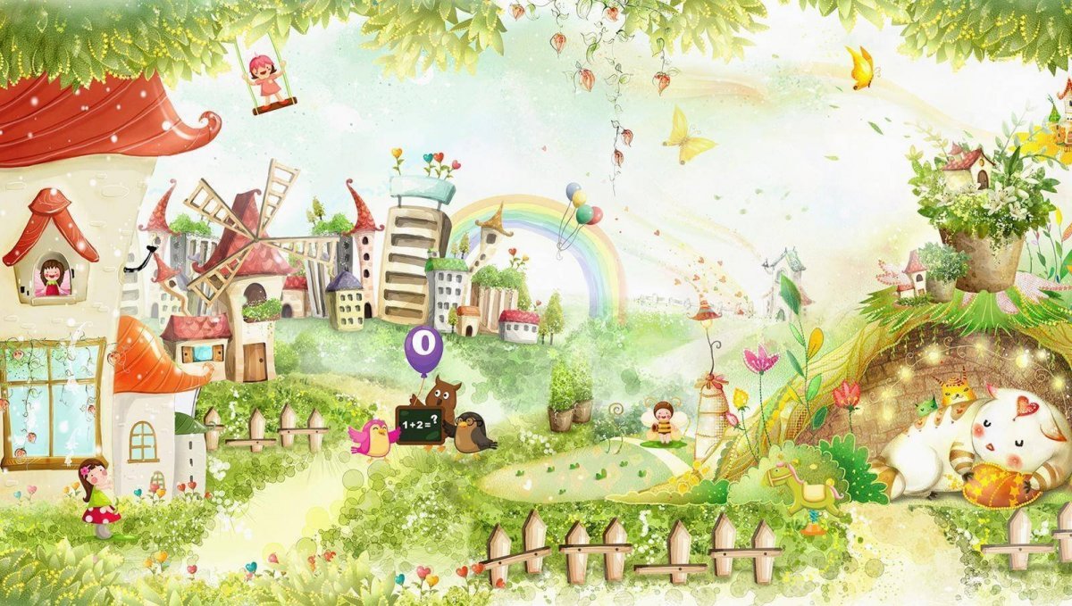 Детские фоны для фотошопа