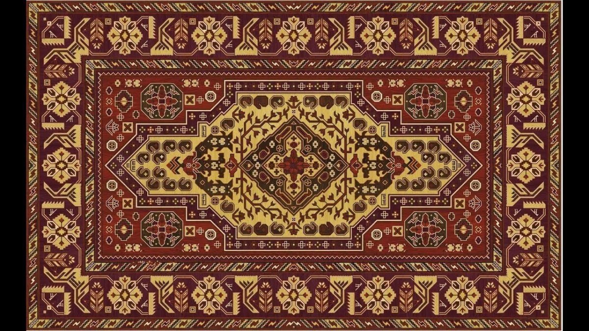 Старинный ковер