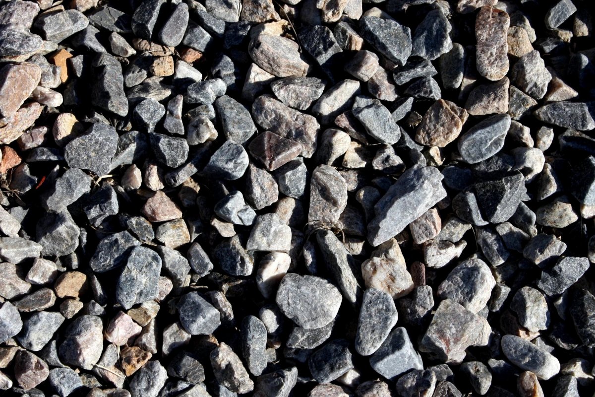 Гравий серый