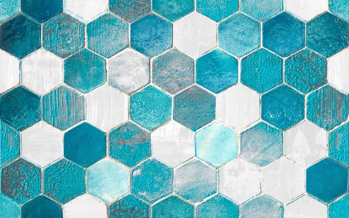 Мятная плитка Гексагон