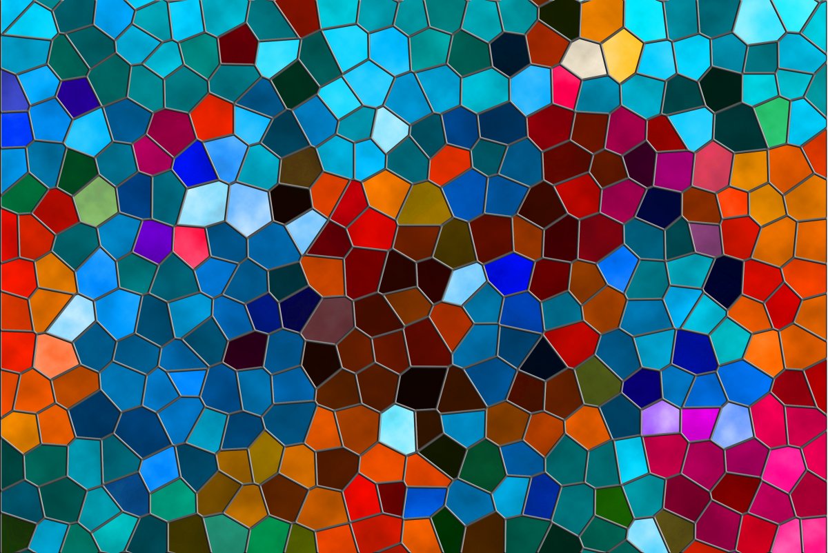 Текстура цветного стекла