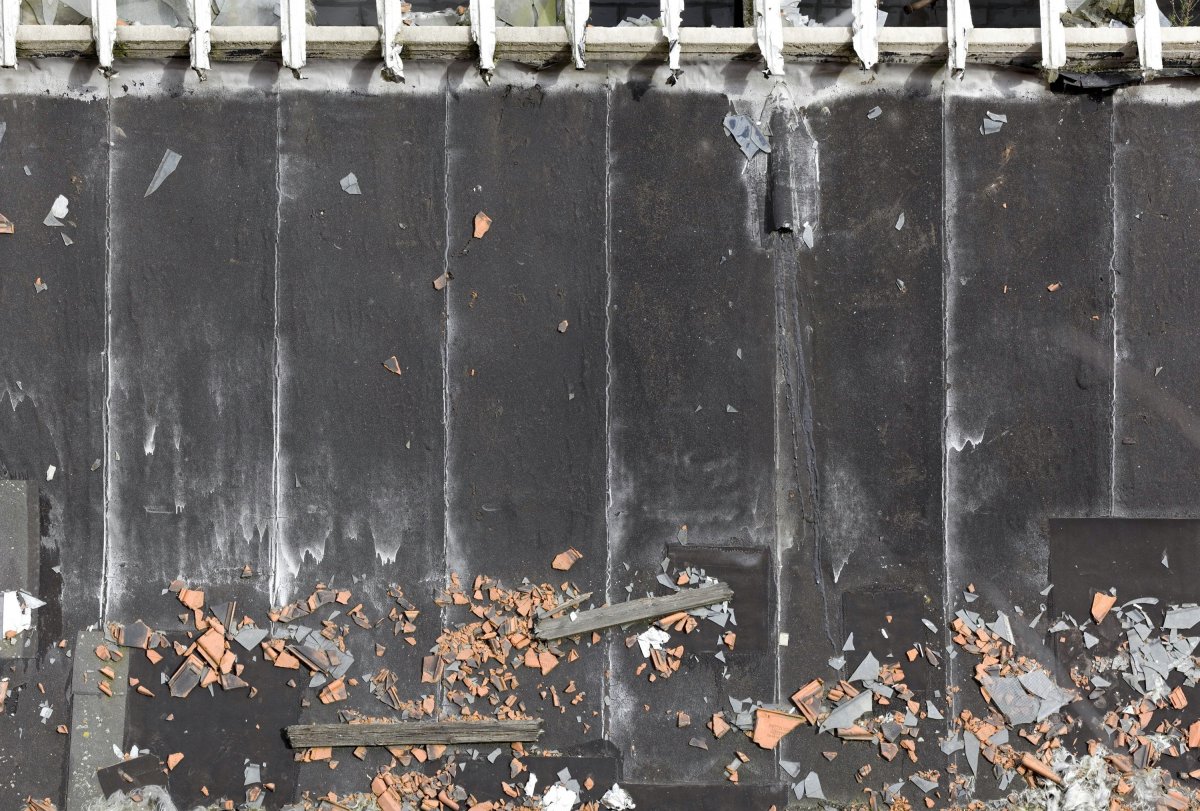 Текстура крыши многоэтажки