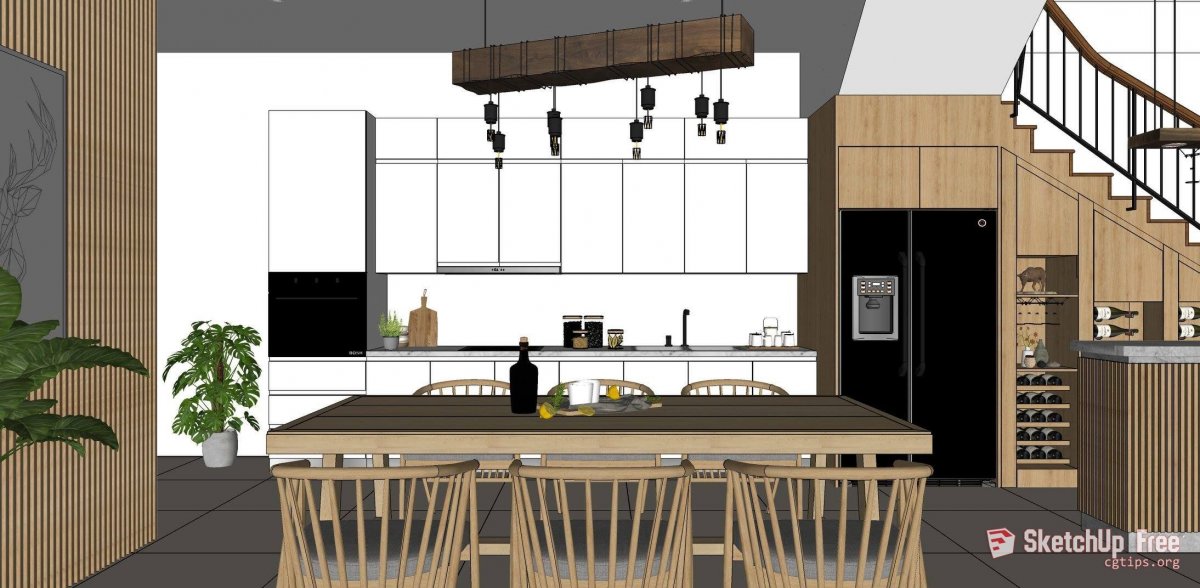 Скетчап визуализация