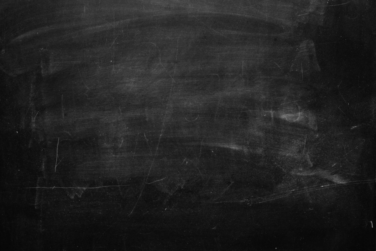 Черная грифельная доска