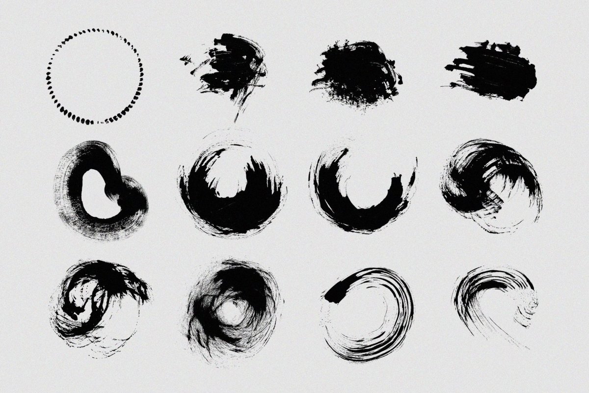 Абстрактные кисти для фотошопа