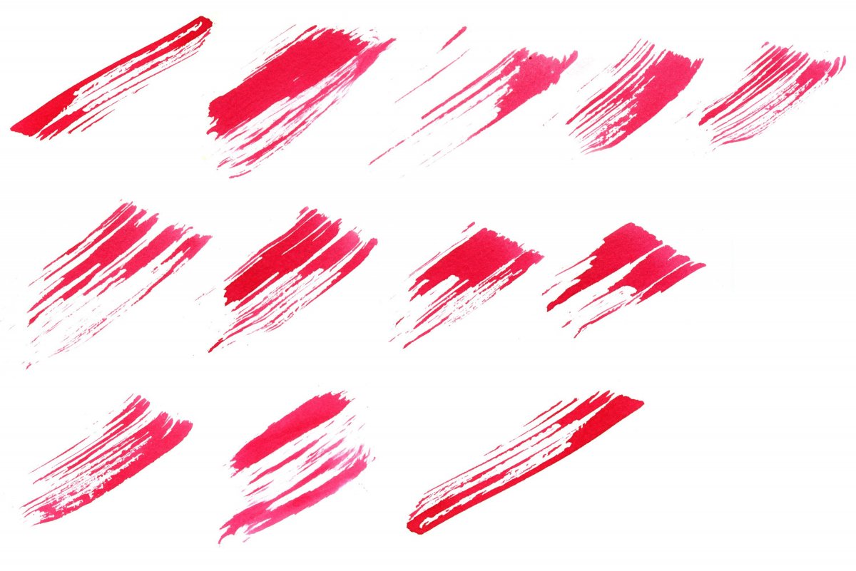 Мазки малярной кистью