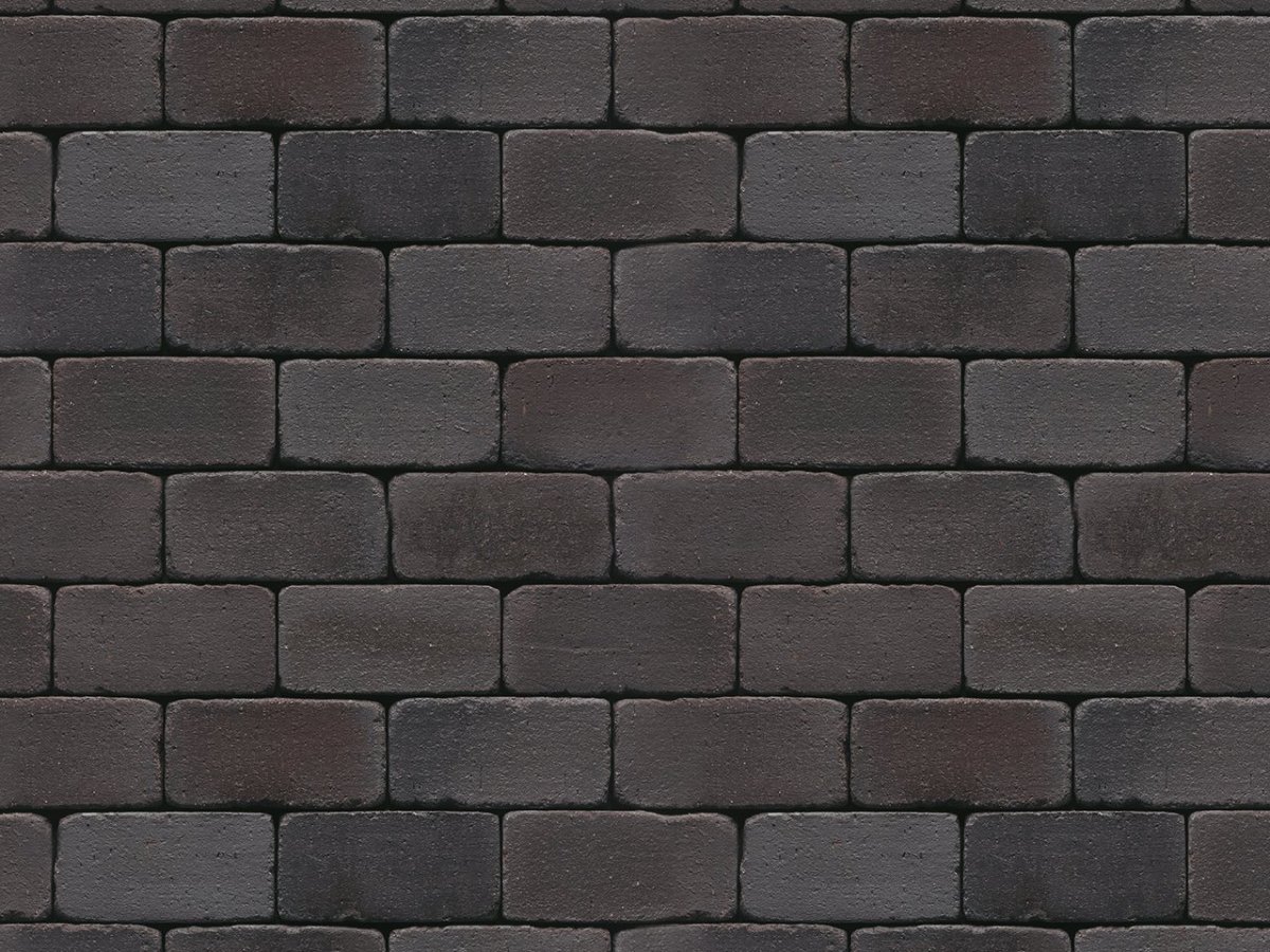 3ds Max брусчатка темно коричневая