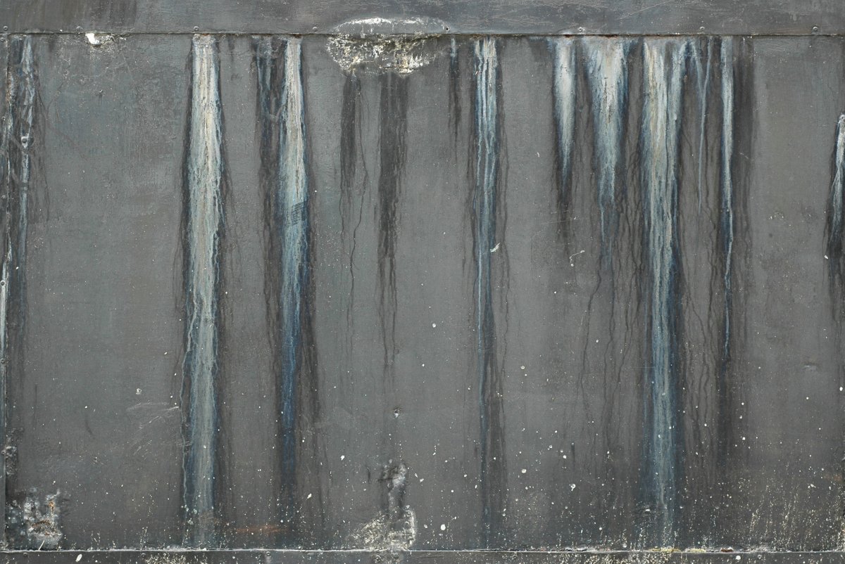 Старый крашенный металл