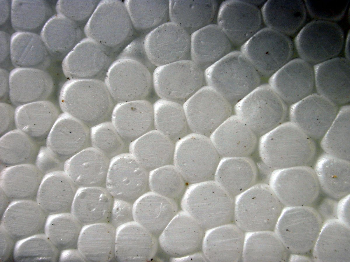 Фон из белого пенопласта