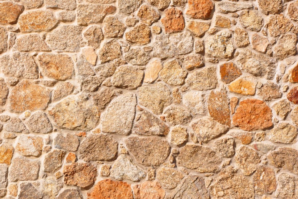 Светлая каменная кладка