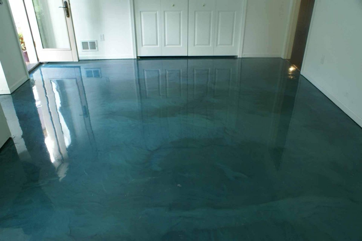 Бесшовный наливной пол