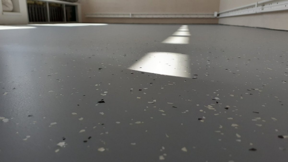 Наливной пол полимер цемент