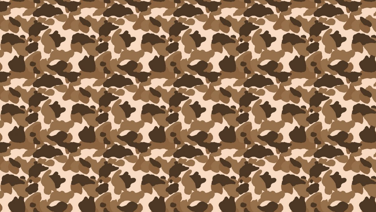 Коричневый камуфляж