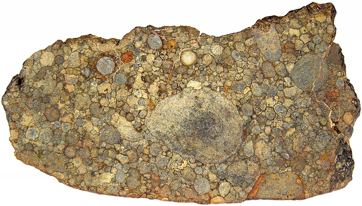 Камень конгломерат брекчия