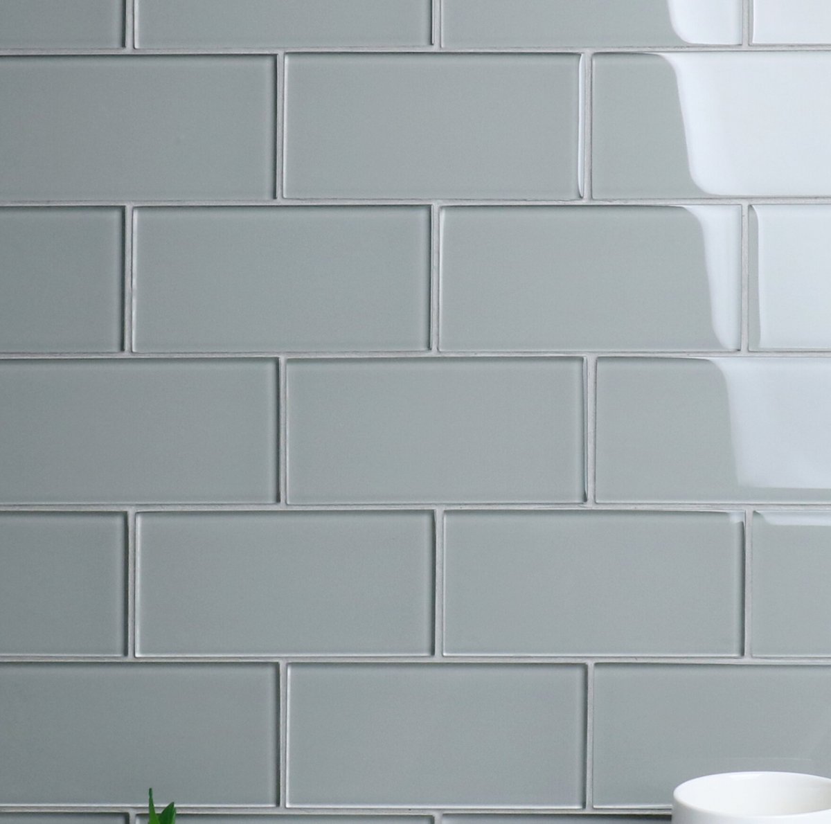 Плитка серая Subway