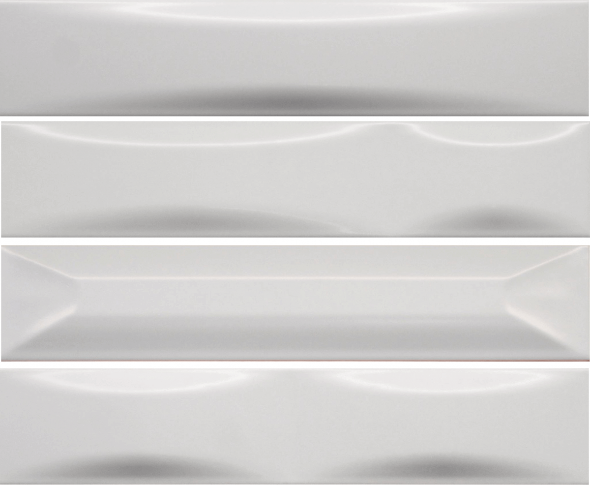 Керамическая плитка Michigan White 7.5x38