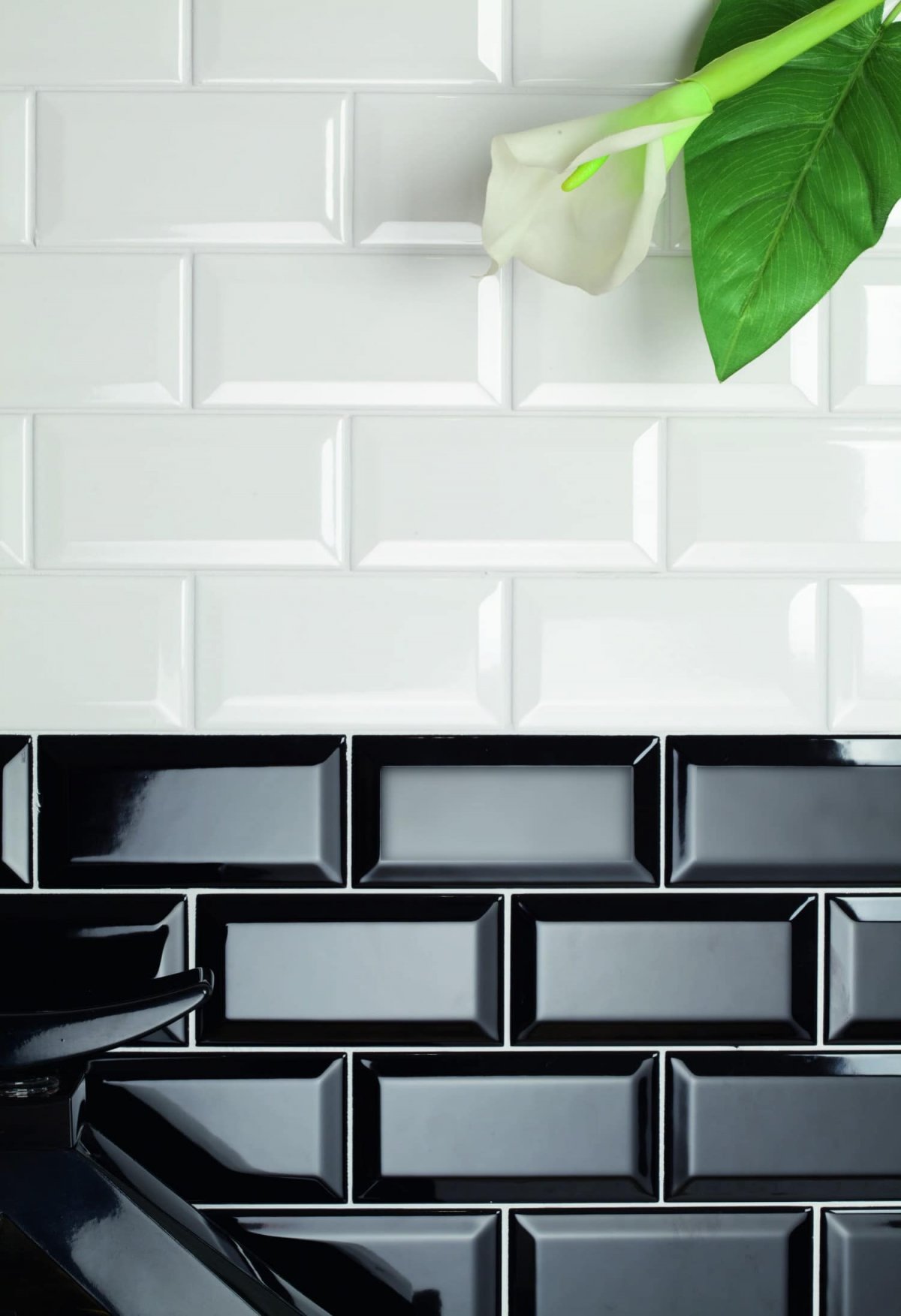 Плитка кабанчик 10 30 белая