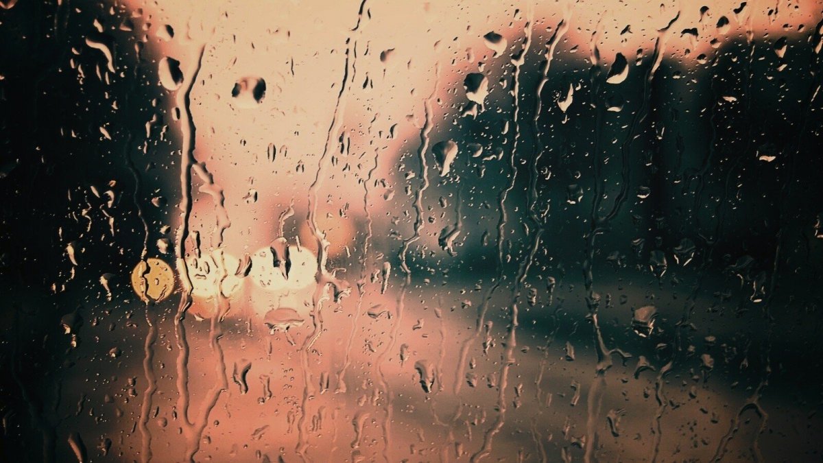 Обои мокрое стекло