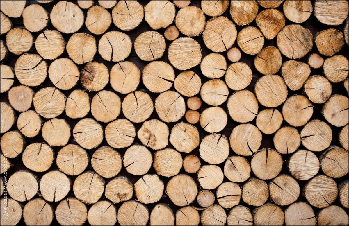 Деревянные бревна