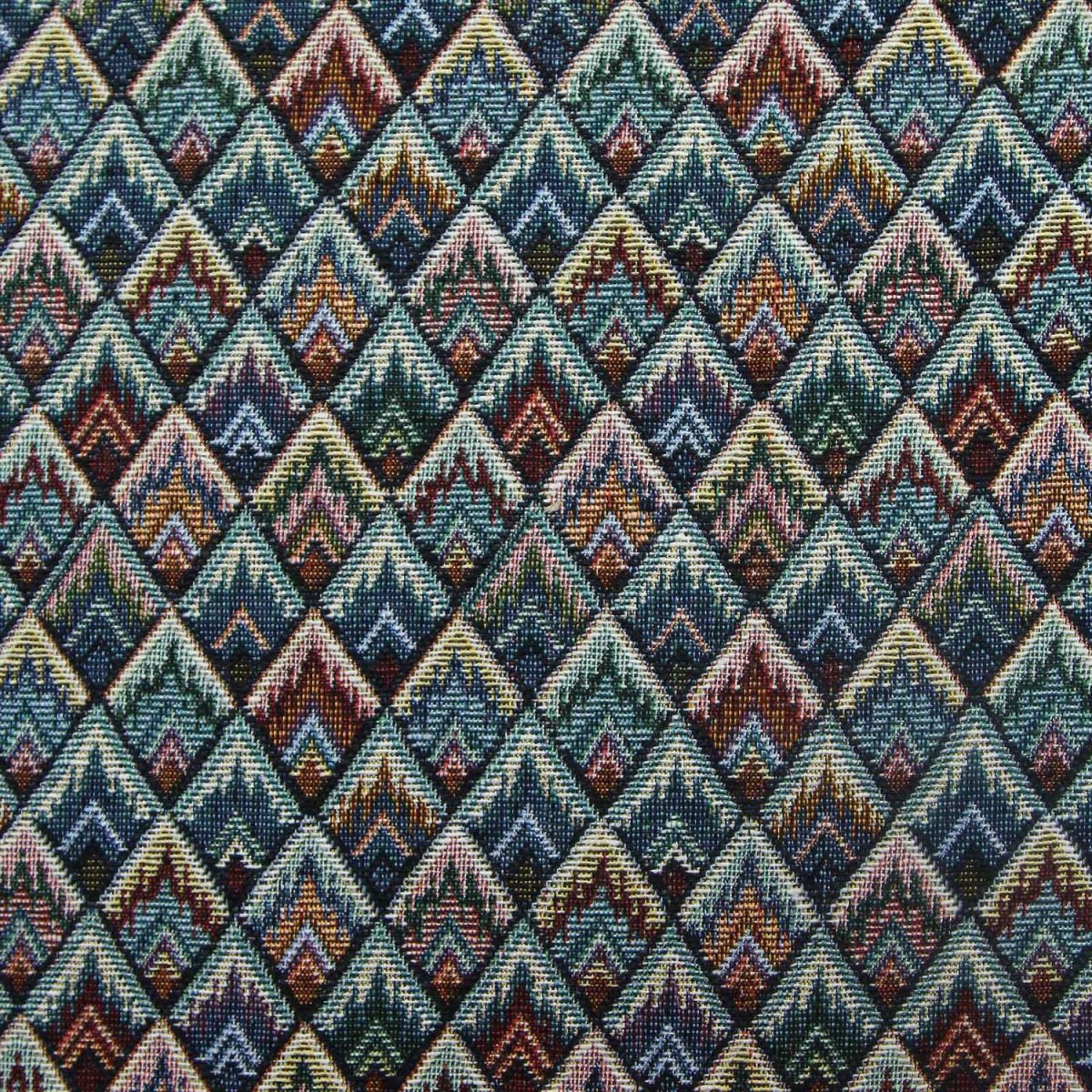 Гобеленовое покрывало 220x200 зигзаг