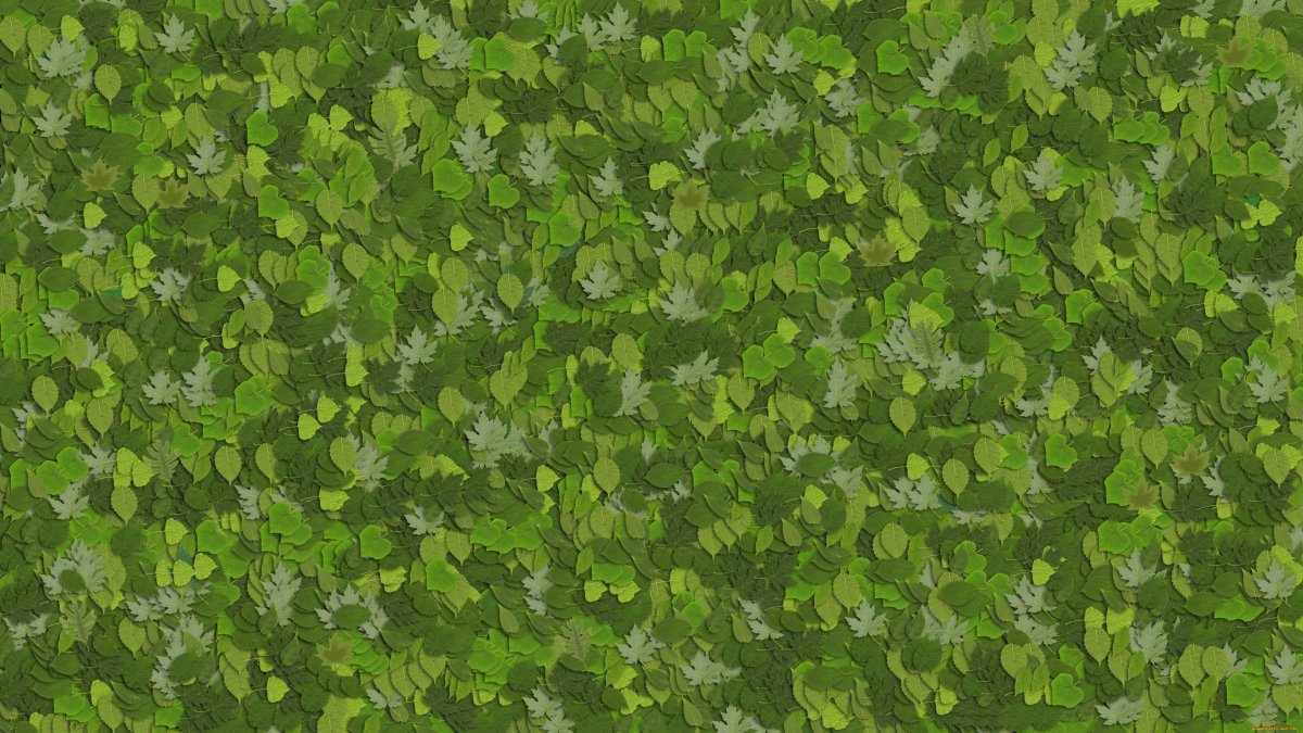 Мелкая листва