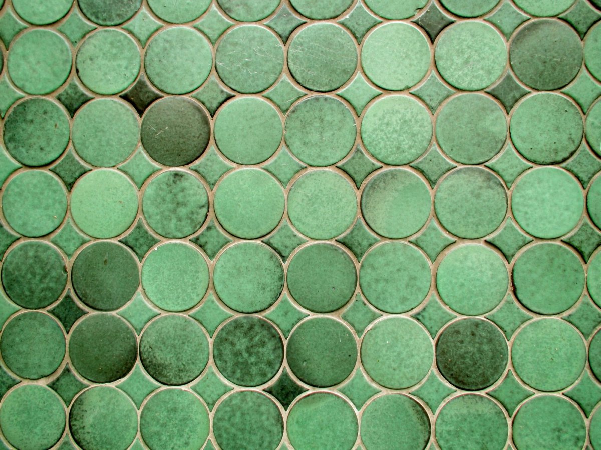 Панель 955 480мм плитка перламутровая зеленая