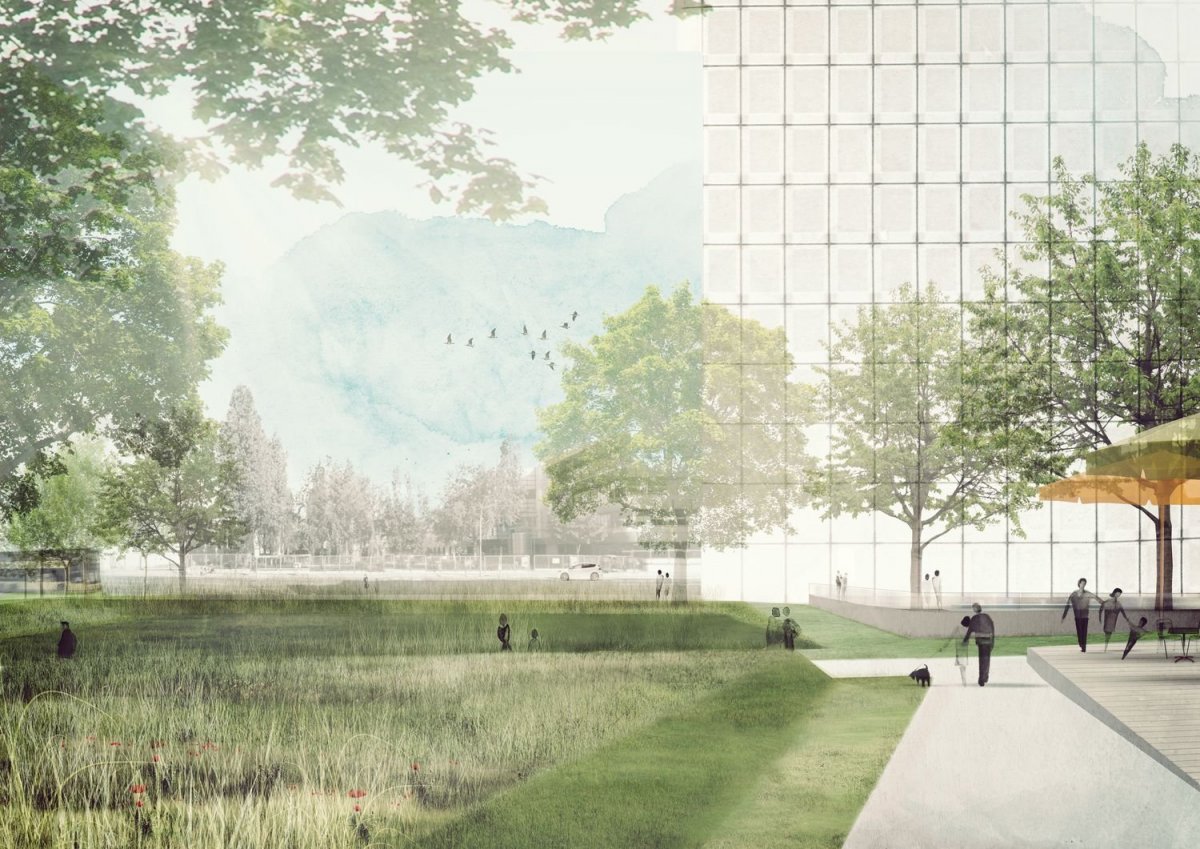 Фон для визуализации архитектуры