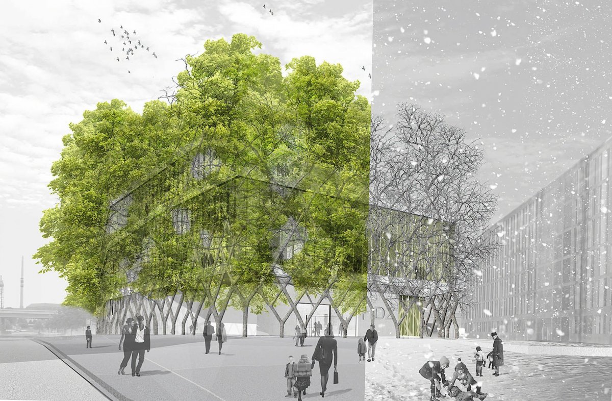 Деревья для архитектурной визуализации