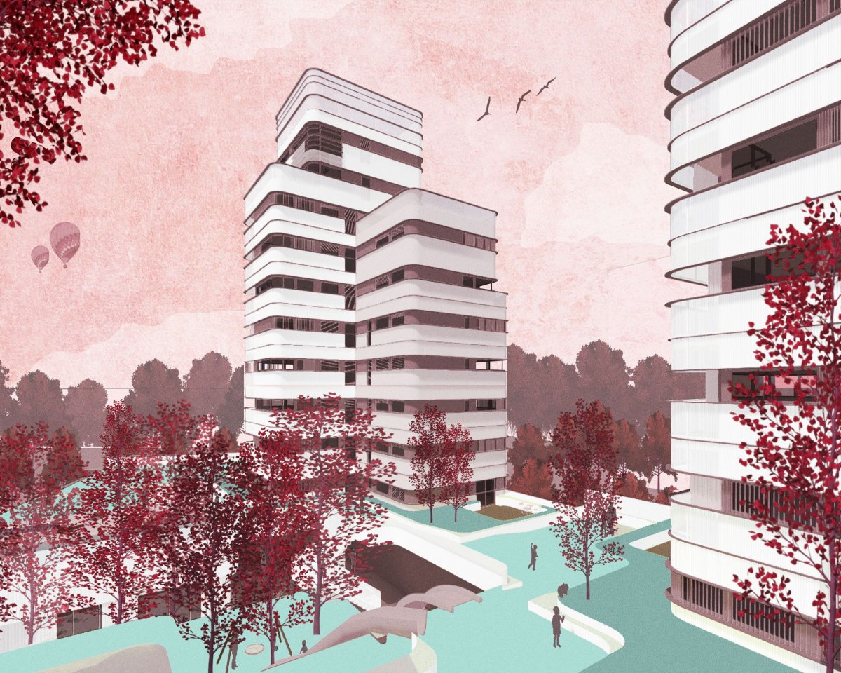 Фон для архитектурного проекта