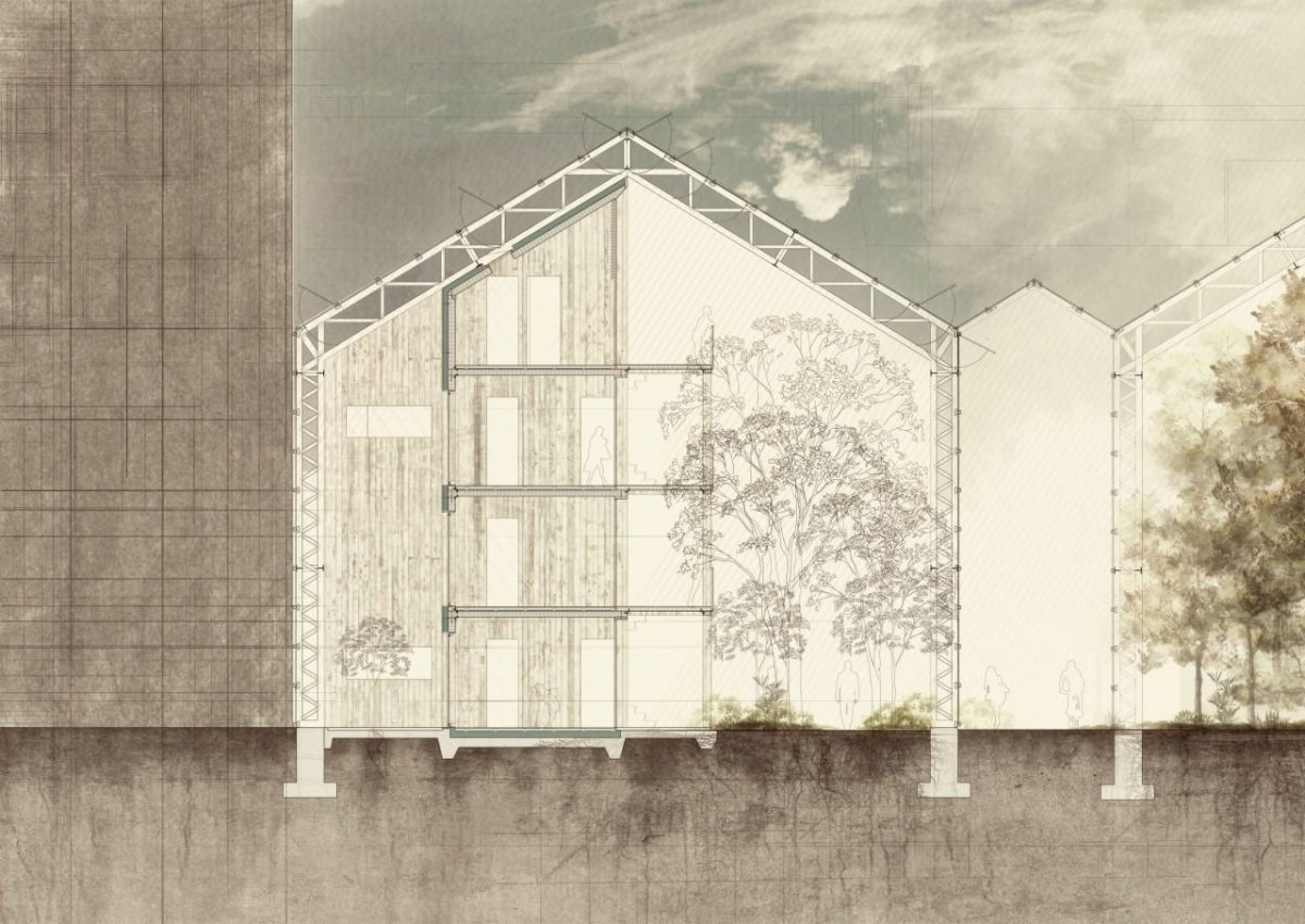 Архитектурная подача панорама