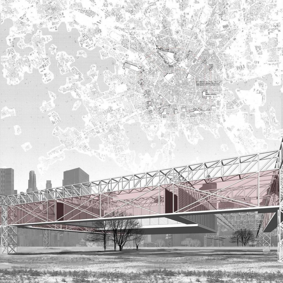 Фон для архитектурной подачи