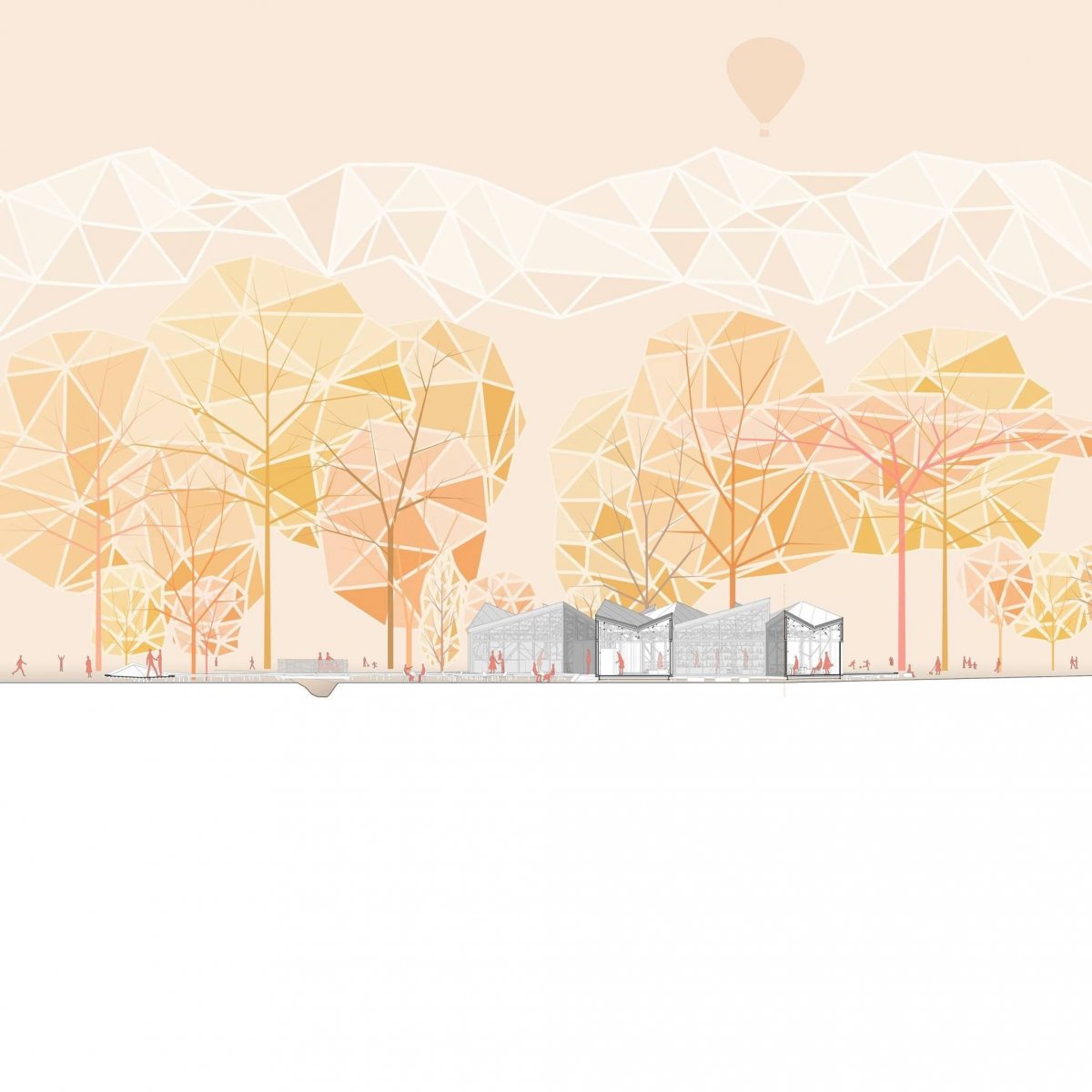 Фон для архитектурного проекта