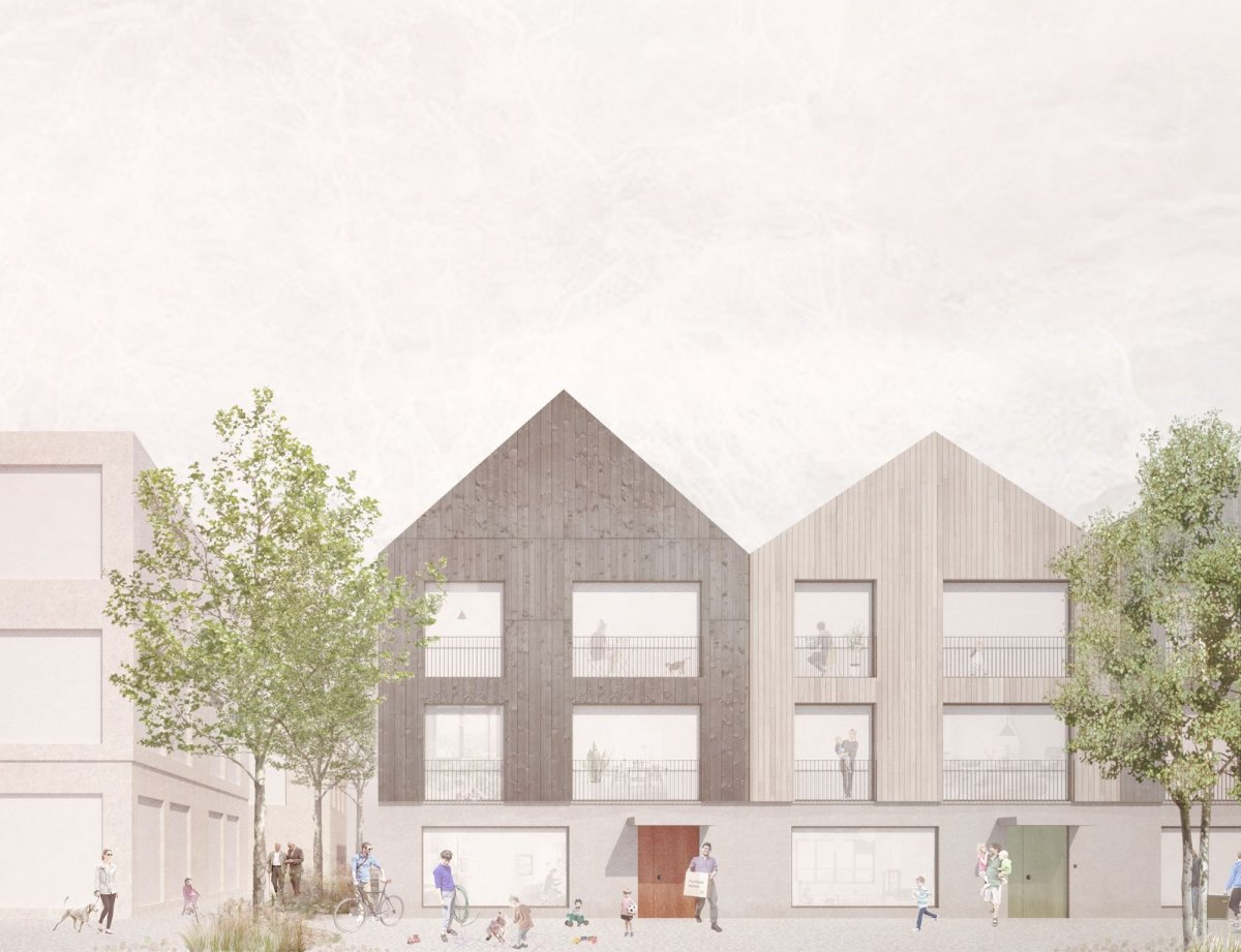 Фон для подачи архитектурного проекта