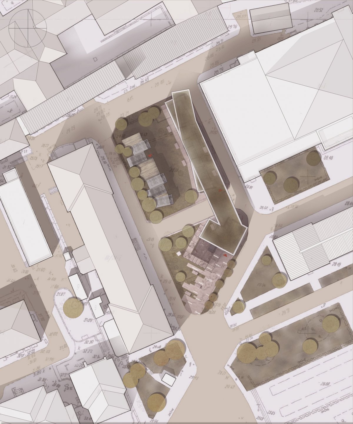 Архитектурная подача генплана