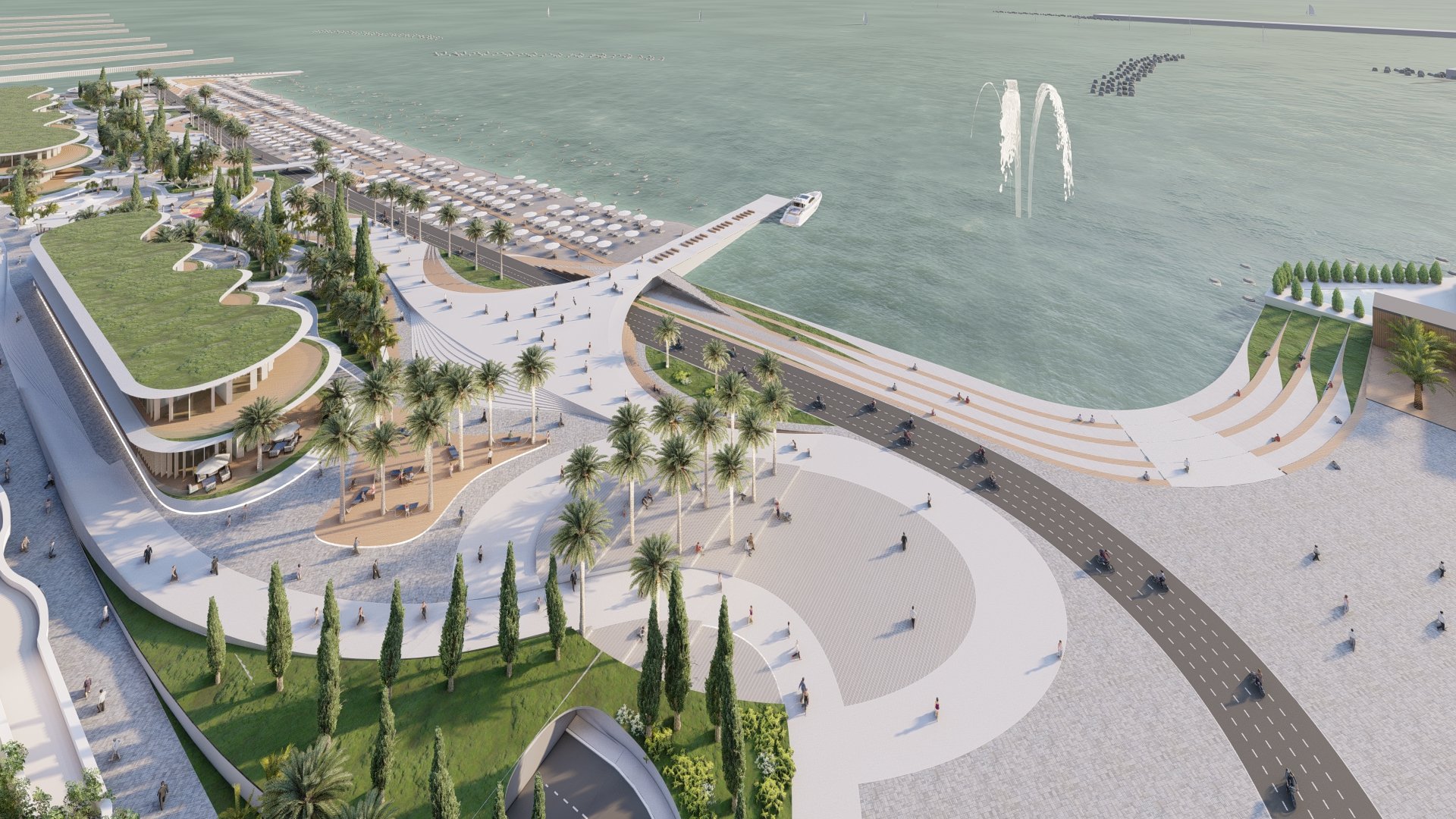 Реконструкция набережной Ривьера Сочи проект