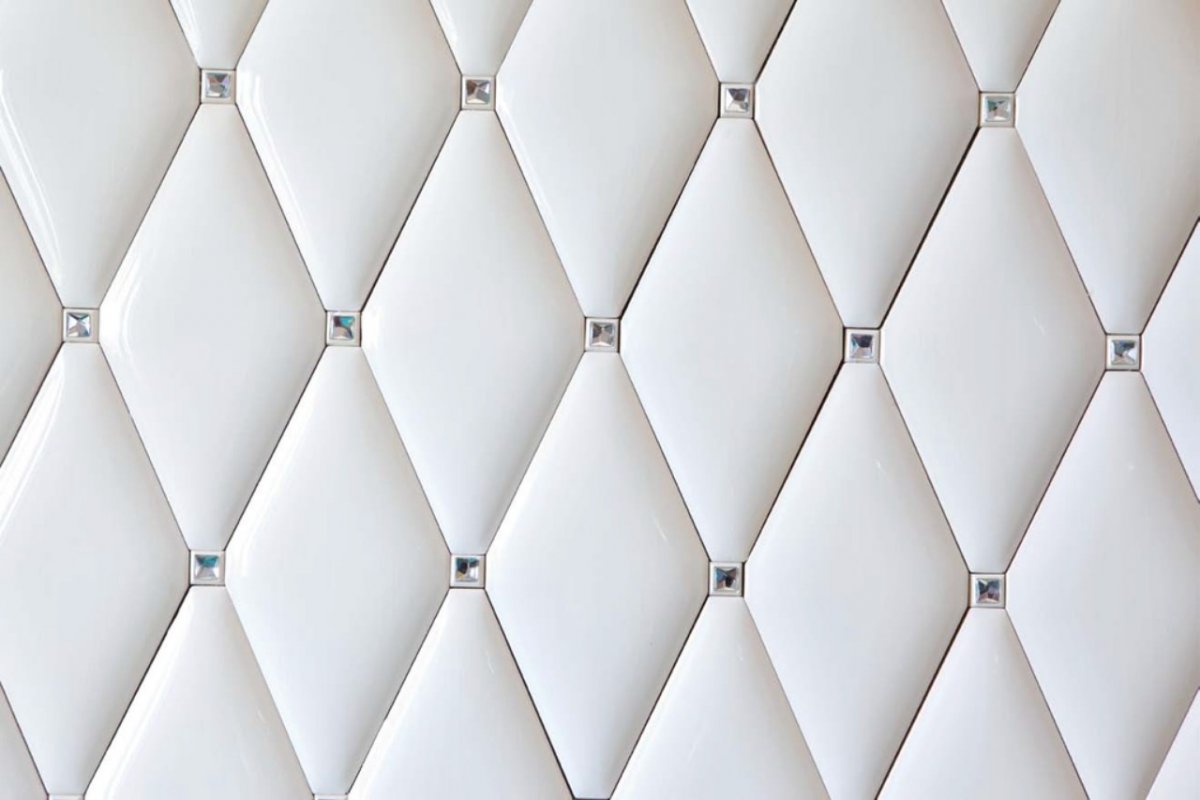 Стеновые панели ромбы