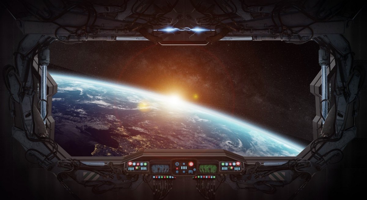 Космический корабль амонг АС внутри