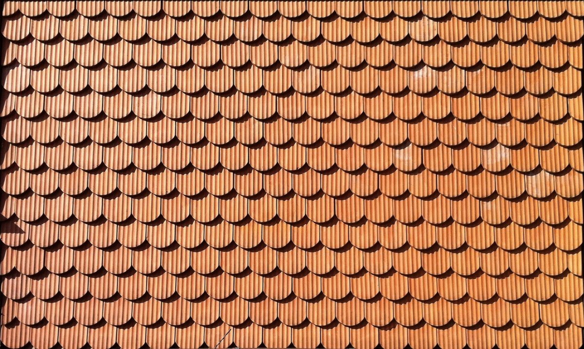 3ds Max черепица коричневая