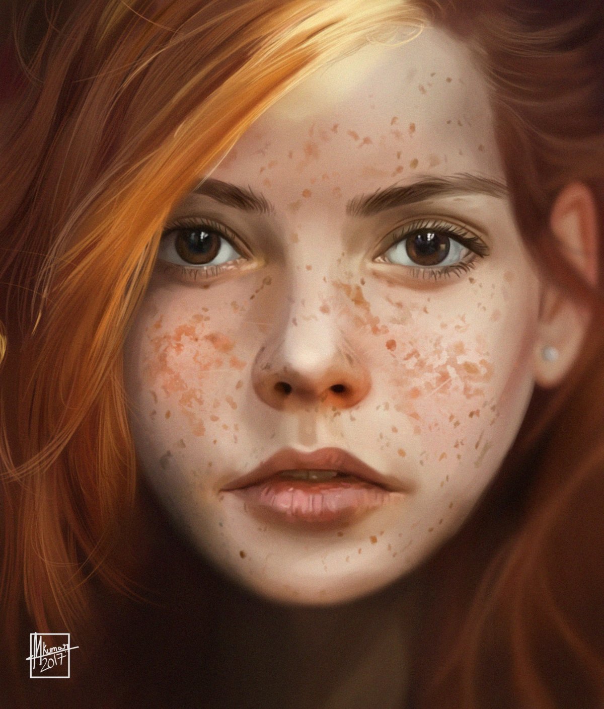 Конопатая Майя Хоук