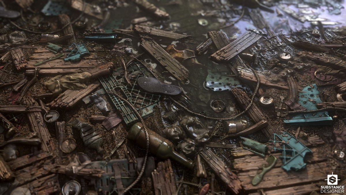 Свалке мусора Fallout 4