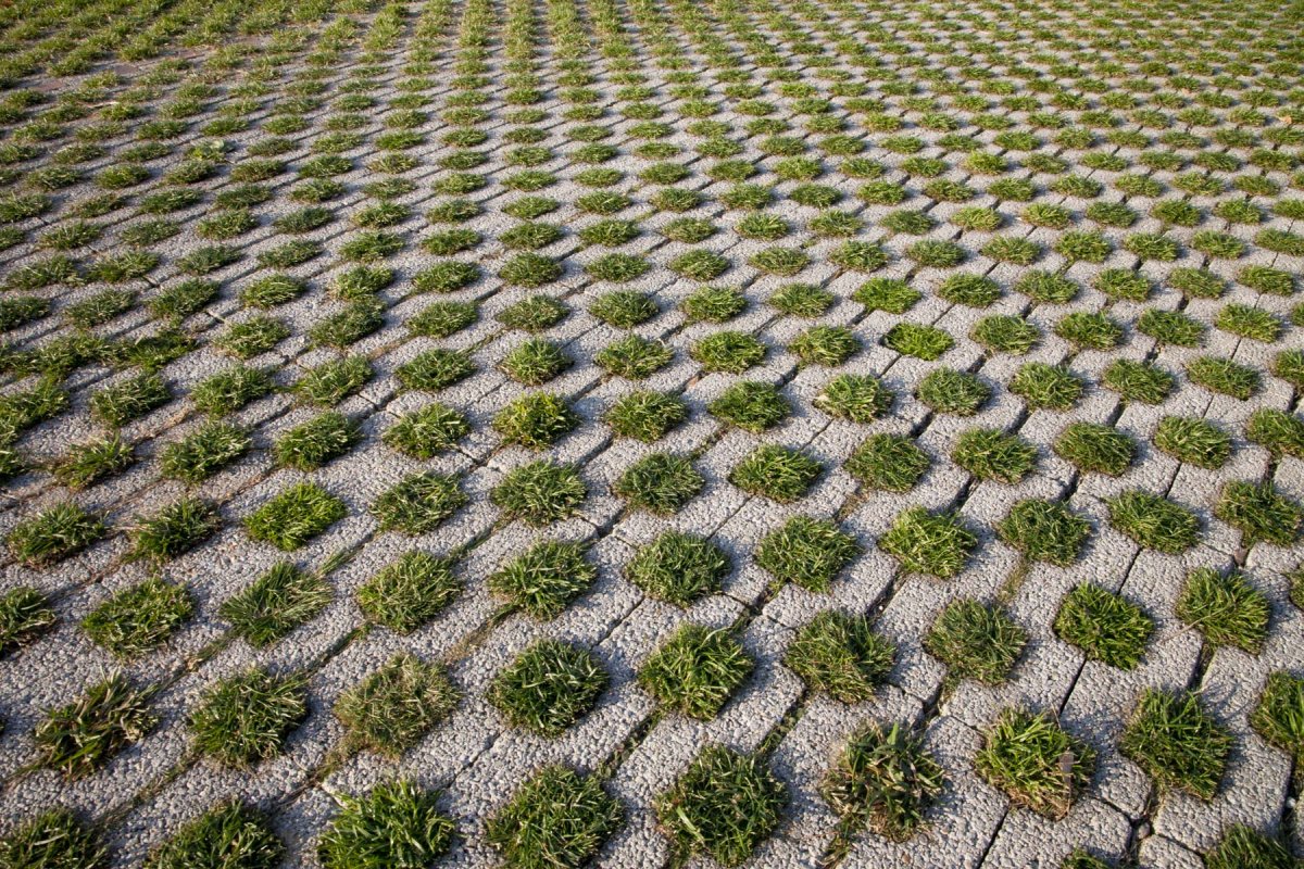 Газонная решетка бетонная текстура